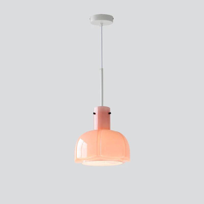 "Lumina Petal Glass Pendant Light-DWHOME"