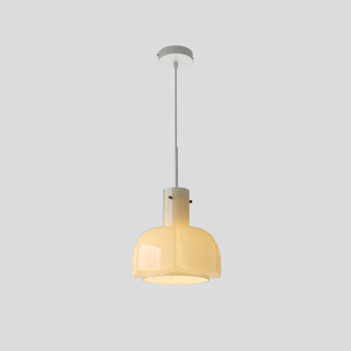 "Lumina Petal Glass Pendant Light-DWHOME"