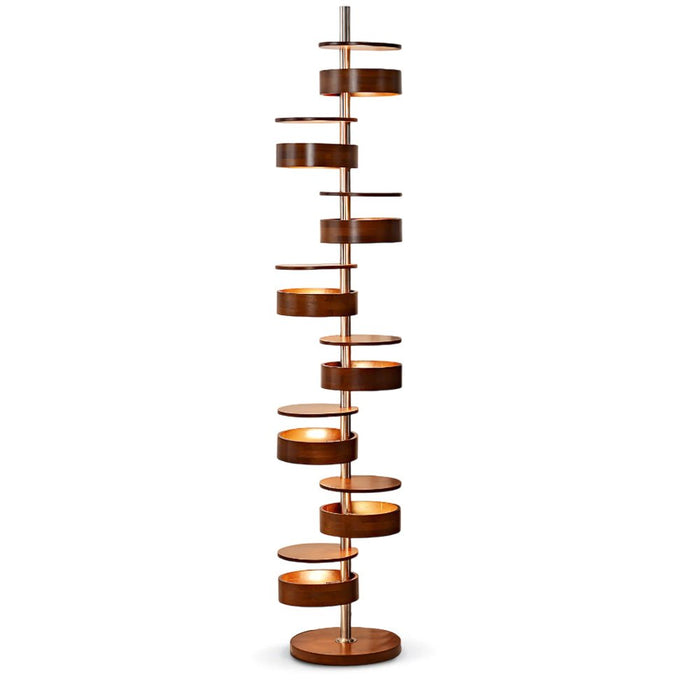 Luminis Wooden Floor Lamp - Vakkerlight
