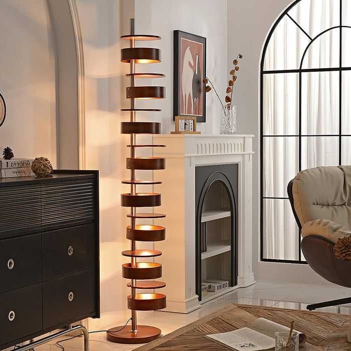 Luminis Wooden Floor Lamp - Vakkerlight