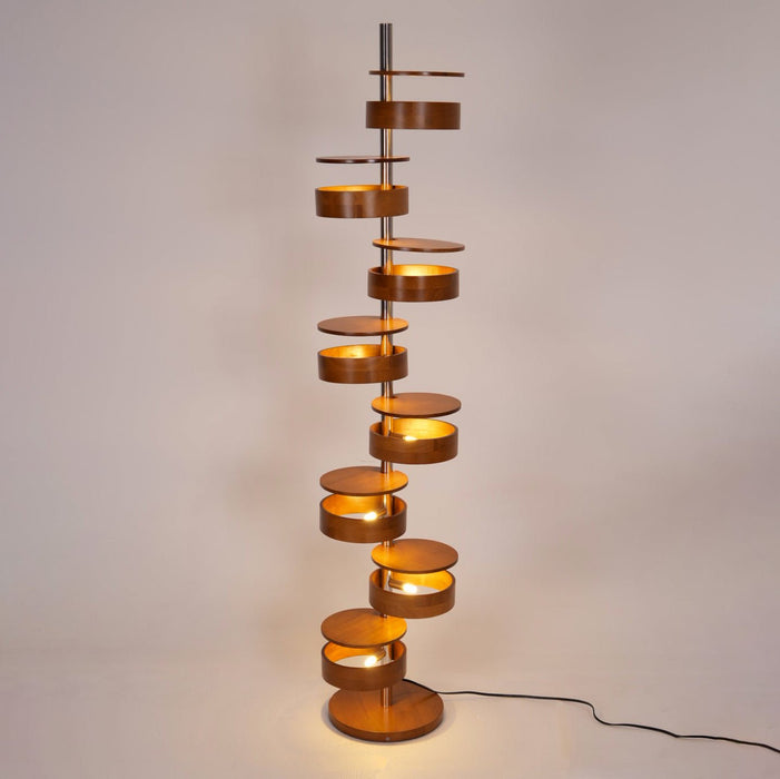 Luminis Wooden Floor Lamp - Vakkerlight
