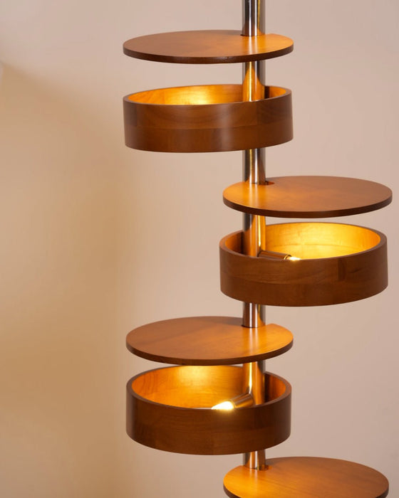 Luminis Wooden Floor Lamp - Vakkerlight