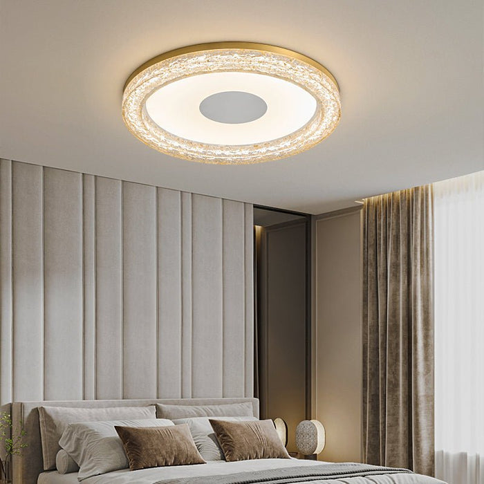 Lumora Resin Ceiling Light-DWHOME