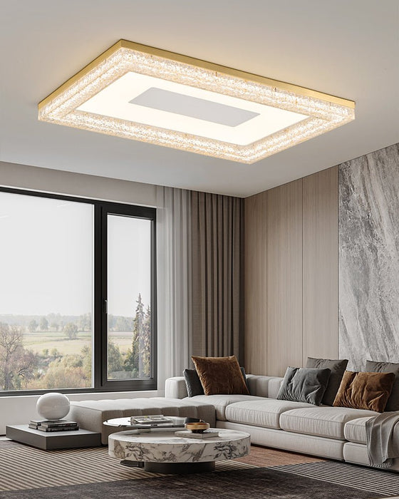 Lumora Resin Ceiling Light-DWHOME