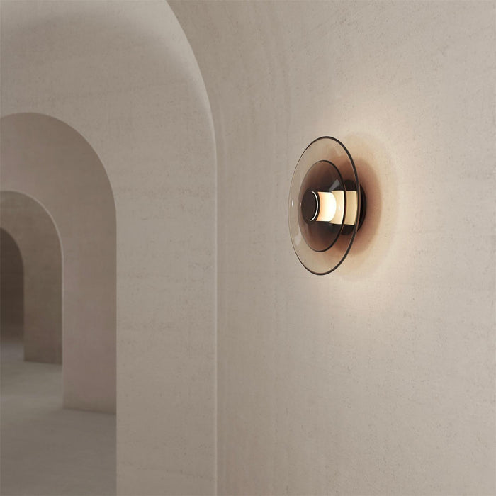 Luna A Disc Sconce-DWHOME