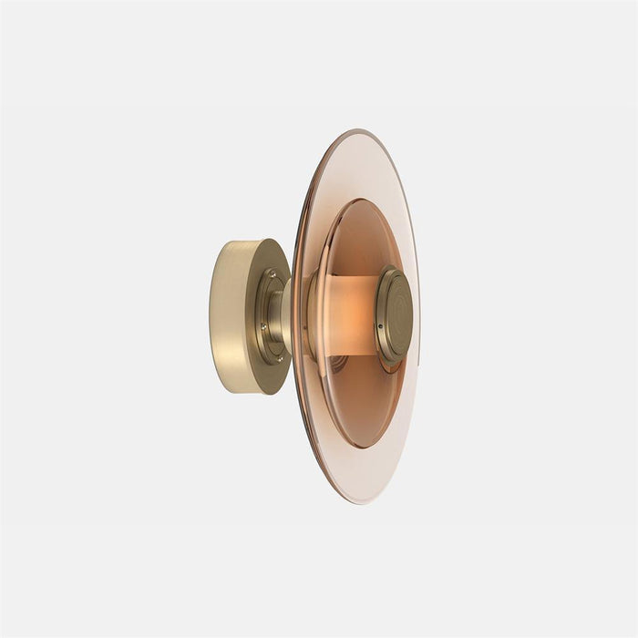 Luna A Disc Sconce-DWHOME