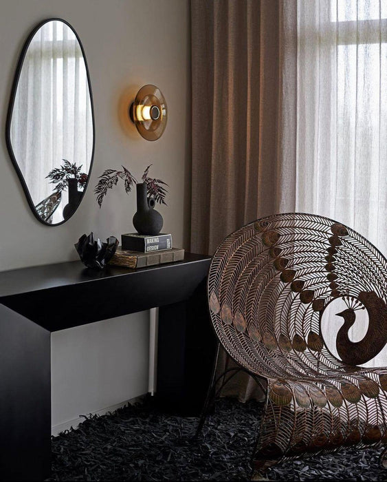 Luna A Disc Sconce-DWHOME