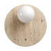 Luna Travertine Wall Sconce - Vakkerlight