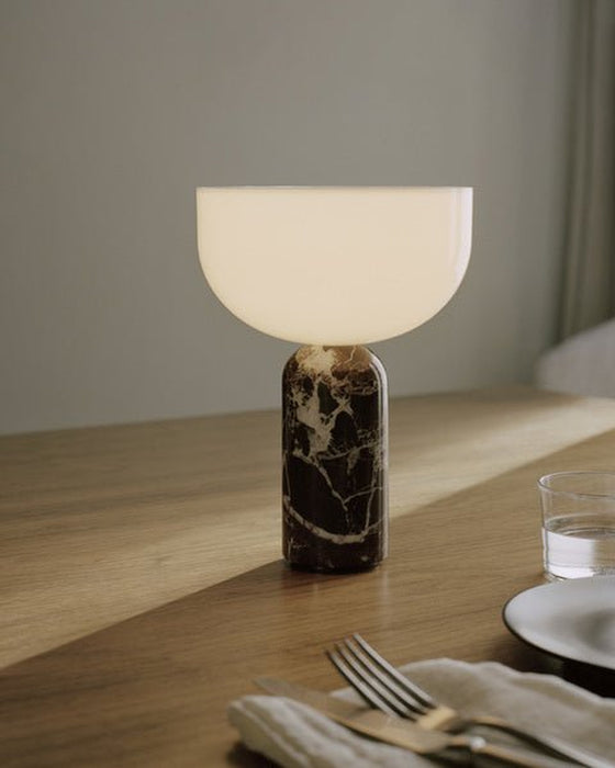 Lunara Marble Table Lamp-DWHOME