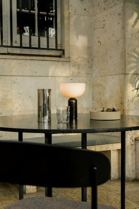 Lunara Marble Table Lamp-DWHOME