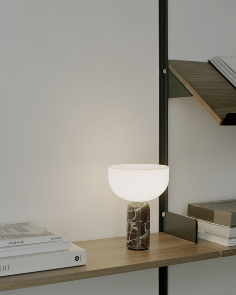 Lunara Marble Table Lamp-DWHOME