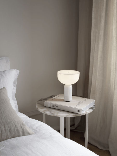 Lunara Marble Table Lamp-DWHOME