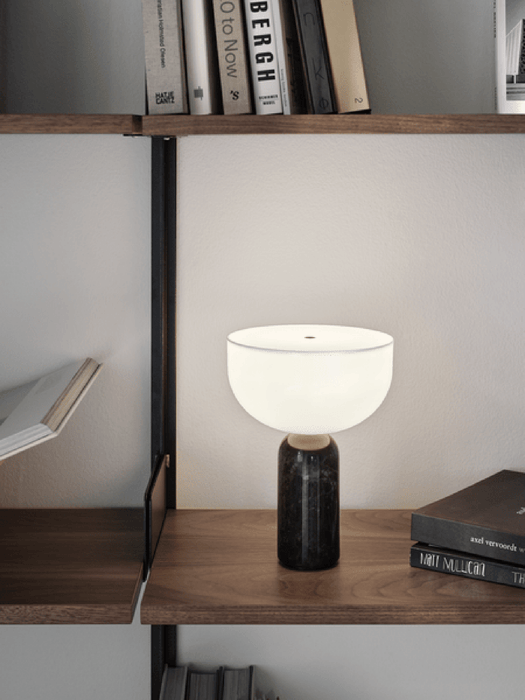 Lunara Marble Table Lamp-DWHOME