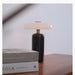 Lunara Marble Table Lamp-DWHOME