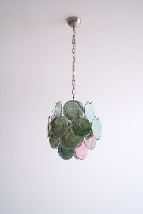 Lunaria Disc Murano Chandelier-DWHOME