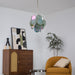 Lunaria Disc Murano Chandelier-DWHOME
