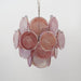 Lunaria Disc Murano Chandelier-DWHOME