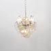 Lunaria Disc Murano Chandelier-DWHOME