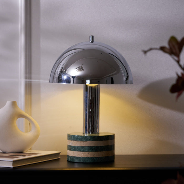 Luno Chrome Table Lamp - Vakkerlight