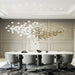 "Lustre Collection Bol Chandelier-DWHOME"