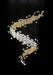 "Lustre Collection Bol Chandelier-DWHOME"