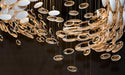"Lustre Collection Bol Chandelier-DWHOME"