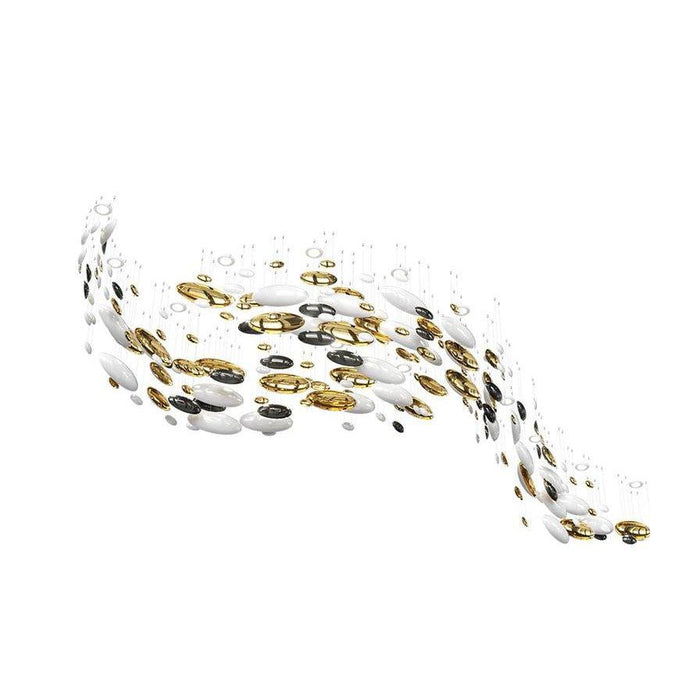 "Lustre Collection Bol Chandelier-DWHOME"