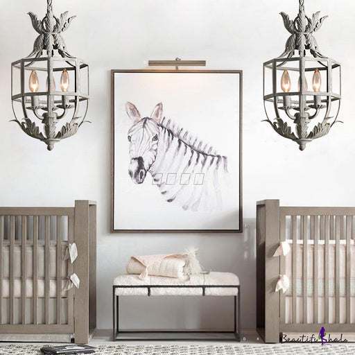Lustre Retro Cage Chandelier - DWHOME