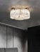 Luxe Alabaster Brass Ceiling Lamp-DWHOME