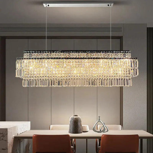 Luxury Linear Krsystal Chandelier-DWHOME