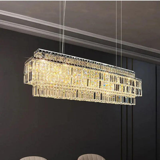 Luxury Linear Krsystal Chandelier-DWHOME
