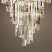 Luxury Tiered Crystal Chandelier for Foyer - DWHOME