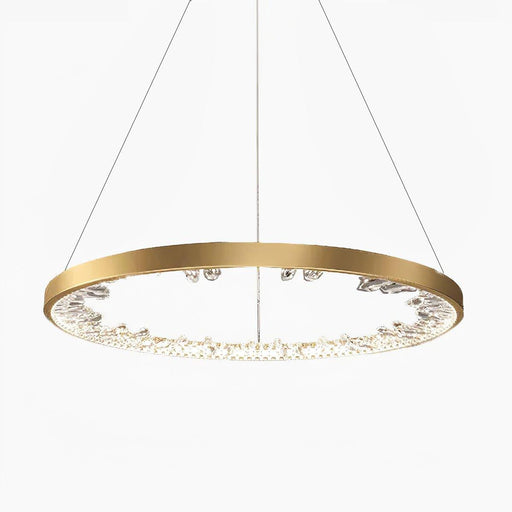 Luxury Circle Crystal Chandelier-DWHOME