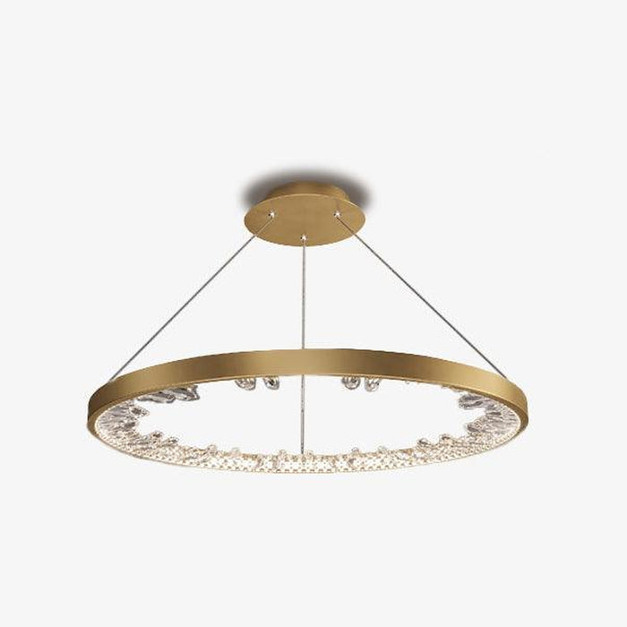 Luxury Circle Crystal Chandelier-DWHOME