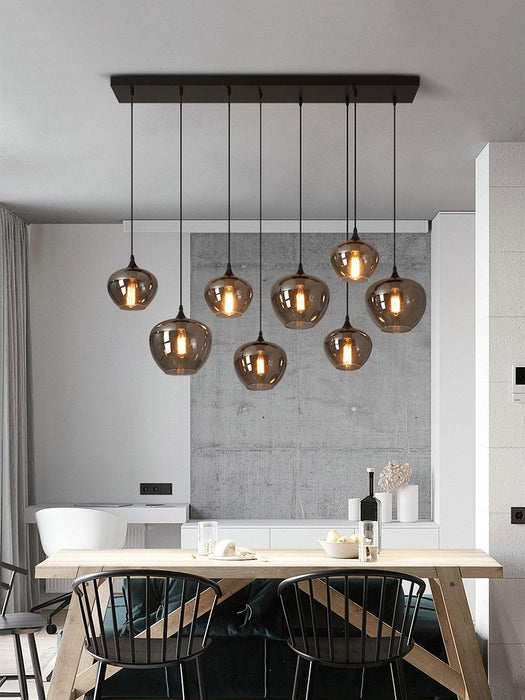 Bottle Glass Pendant Light-DWHOME