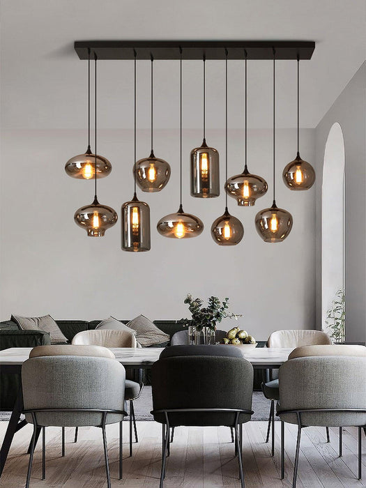 Bottle Glass Pendant Light-DWHOME