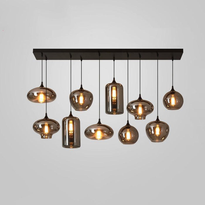 Bottle Glass Pendant Light-DWHOME