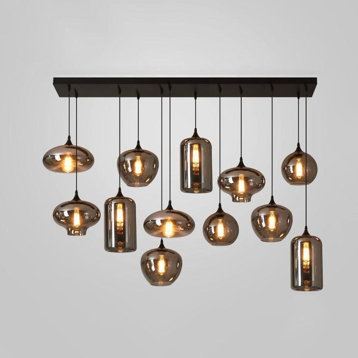 Bottle Glass Pendant Light-DWHOME