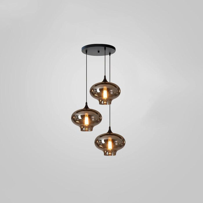 Bottle Glass Pendant Light-DWHOME