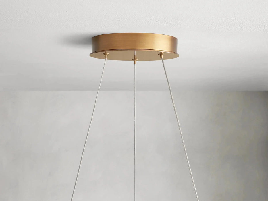 Lyla 2-Tiered Halo Chandelier-DWHOME