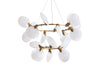Lyla 2-Tiered Halo Chandelier-DWHOME