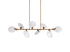 Lyla Linear Chandelier 62''74''-DWHOME
