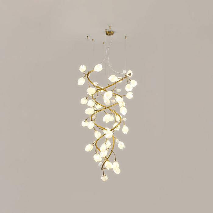Lysandra Cascade Stairs Chandelier-DWHOME