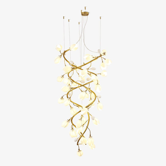 Lysandra Cascade Stairs Chandelier-DWHOME