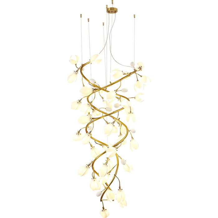 Lysandra Cascade Stairs Chandelier-DWHOME
