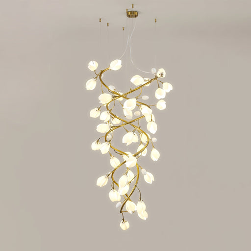 Lysandra Cascade Stairs Chandelier-DWHOME