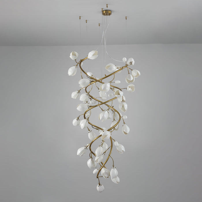 Lysandra Cascade Stairs Chandelier-DWHOME