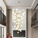Lysandra Cascade Stairs Chandelier-DWHOME