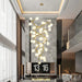 Lysandra Cascade Stairs Chandelier-DWHOME