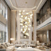 Lysandra Cascade Stairs Chandelier-DWHOME